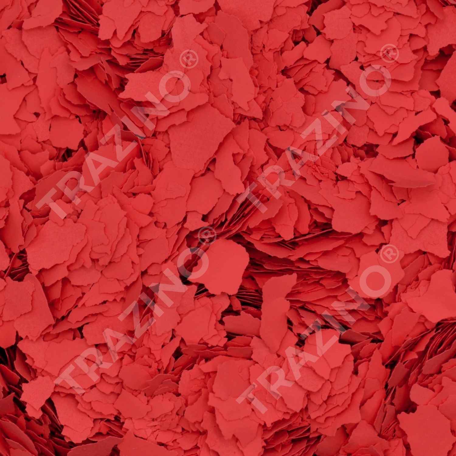 Trazino® Farbchips in Himbeere zum Einstreuen für Beschichtungen Trazino® Farbchips in Himbeere zum Einstreuen für Beschichtungen